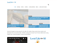 Tablet Screenshot of lovinlife.com